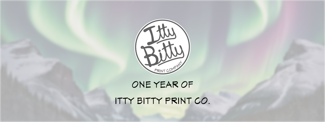 One Year Of Itty Bitty Print Co.