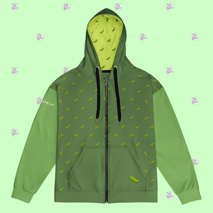 Dill With It - Zipper Hoodie - Unisex