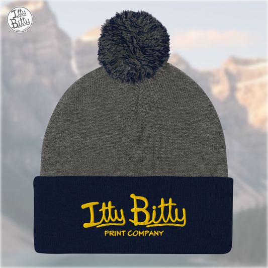 POM-POM Grey Blue Yellow