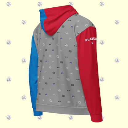 Player 1 & 2 - Zipper Hoodie - Unisex
