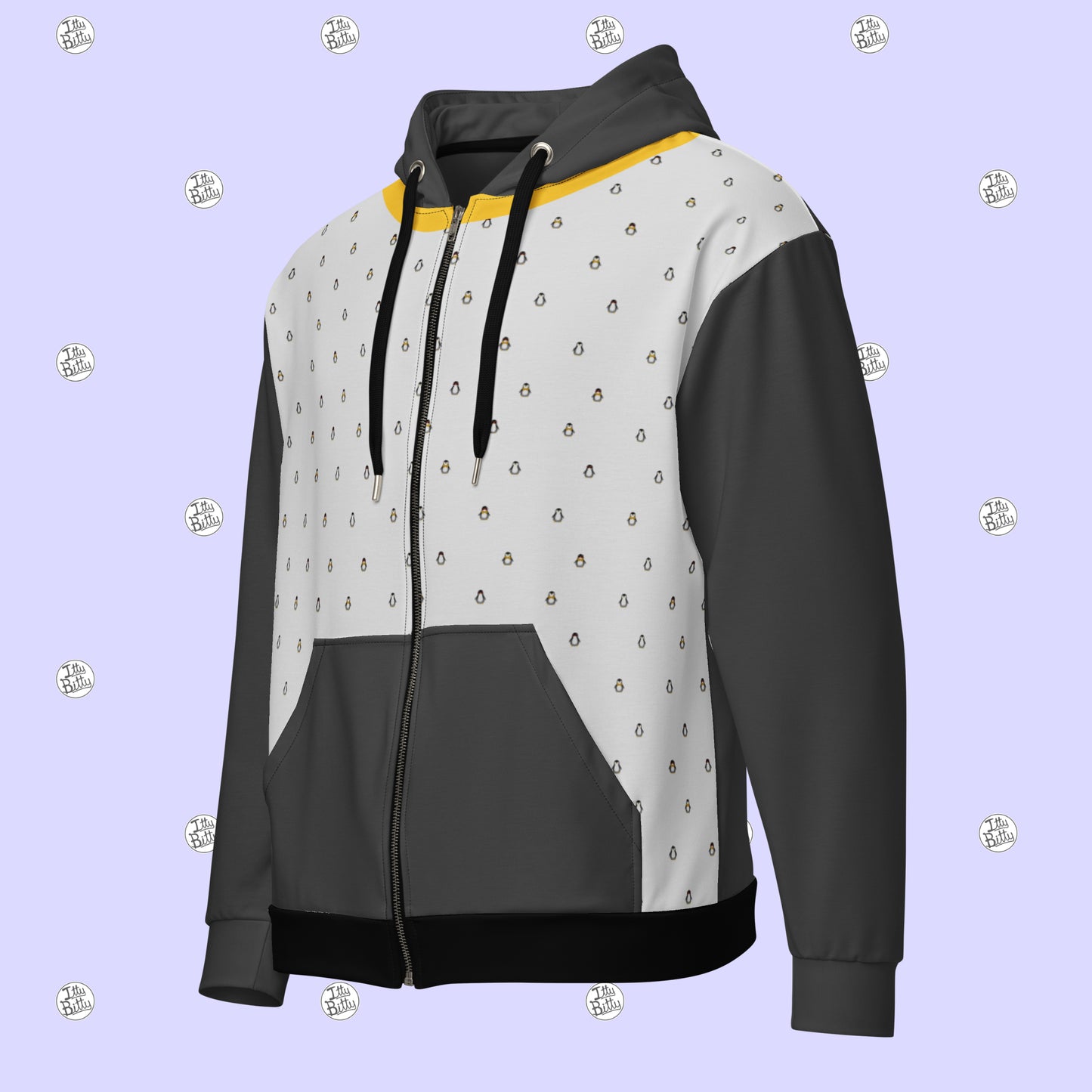 Fancy Bird - Zipper Hoodie - Unisex
