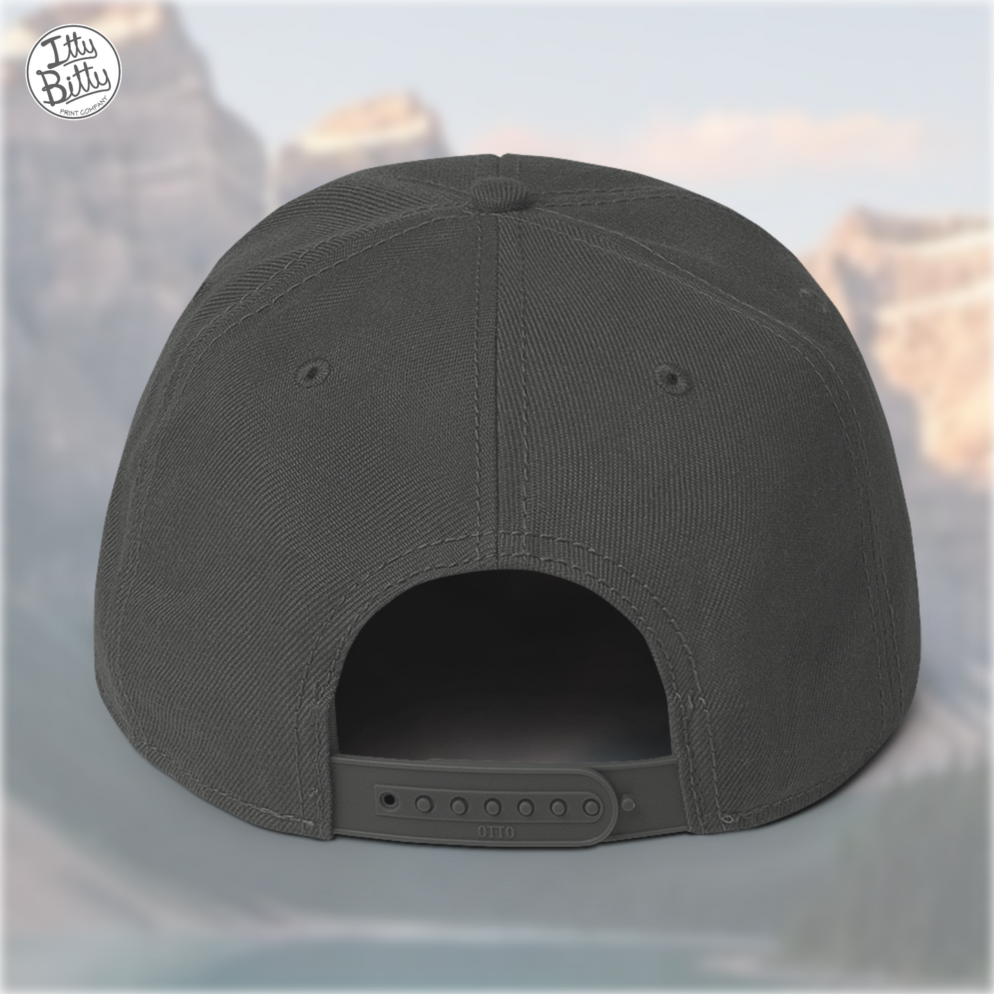 Flat Brim Snap Grey Yellow