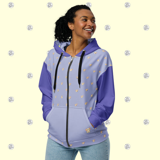 RELAX-olotl - Zipper Hoodie - Unisex