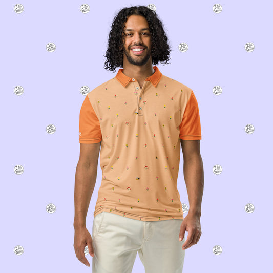 May Flowers - Slim Polo - Mens
