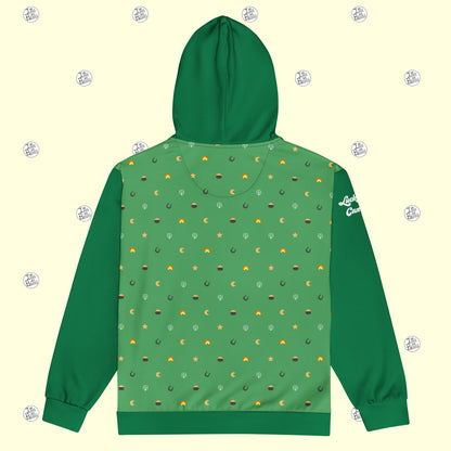 Lucky As Can Be - Zipper Hoodie - Unisex