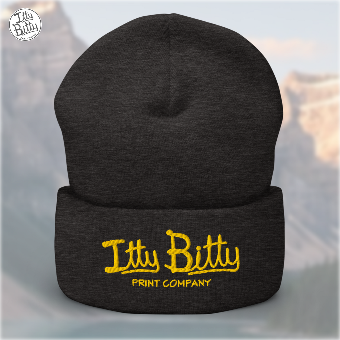 Toque Charcoal Yellow