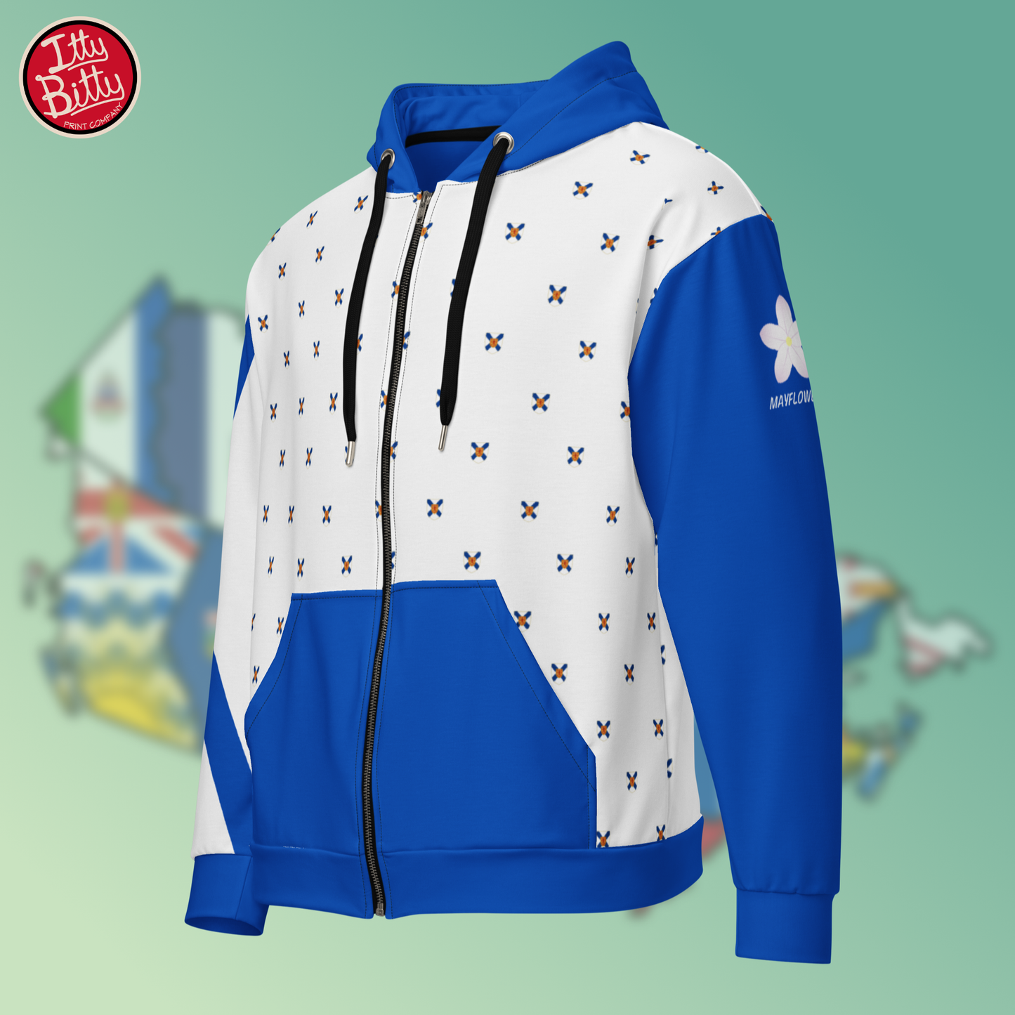 Nova Scotia - Zipper Hoodie - Unisex