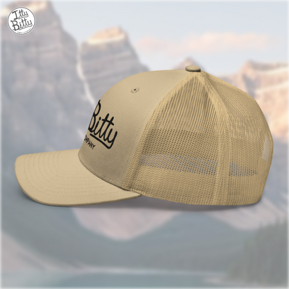 Trucker Hat Tan Black