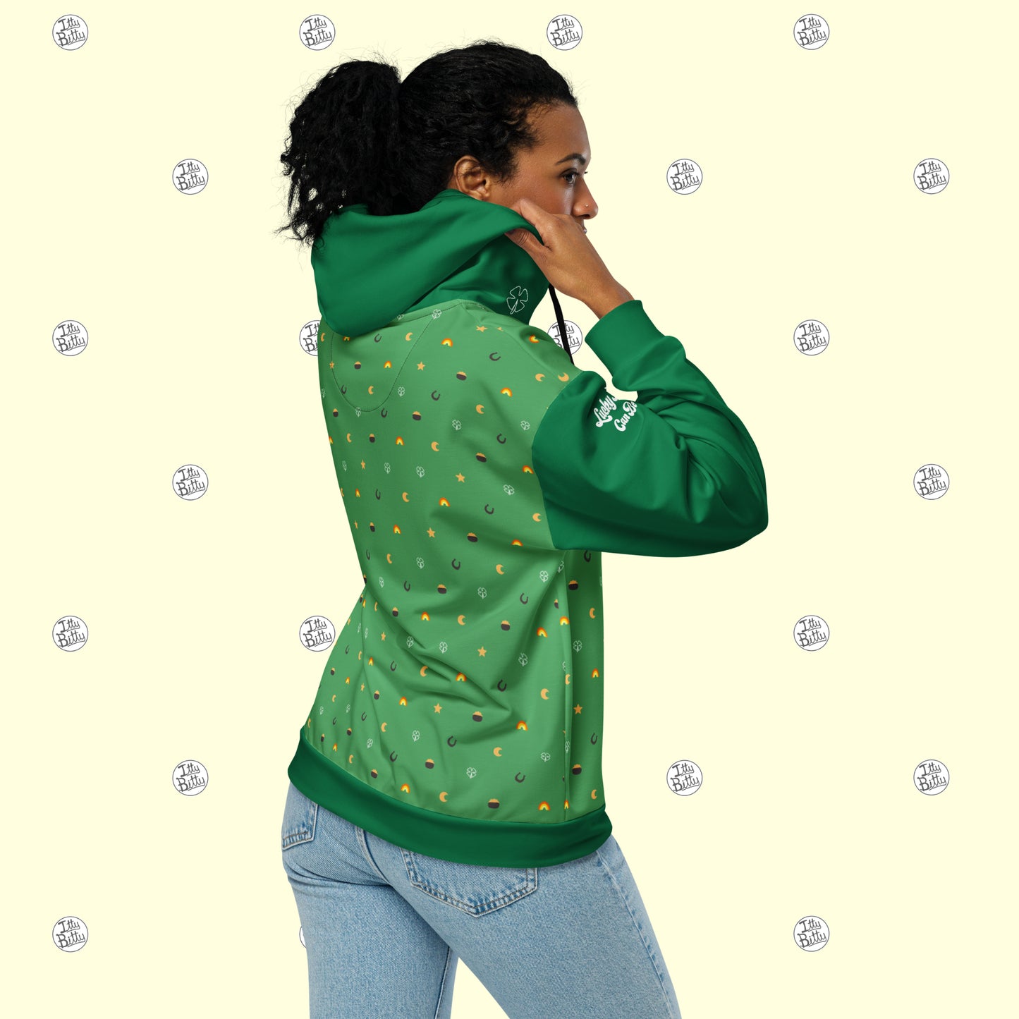 Lucky As Can Be - Zipper Hoodie - Unisex