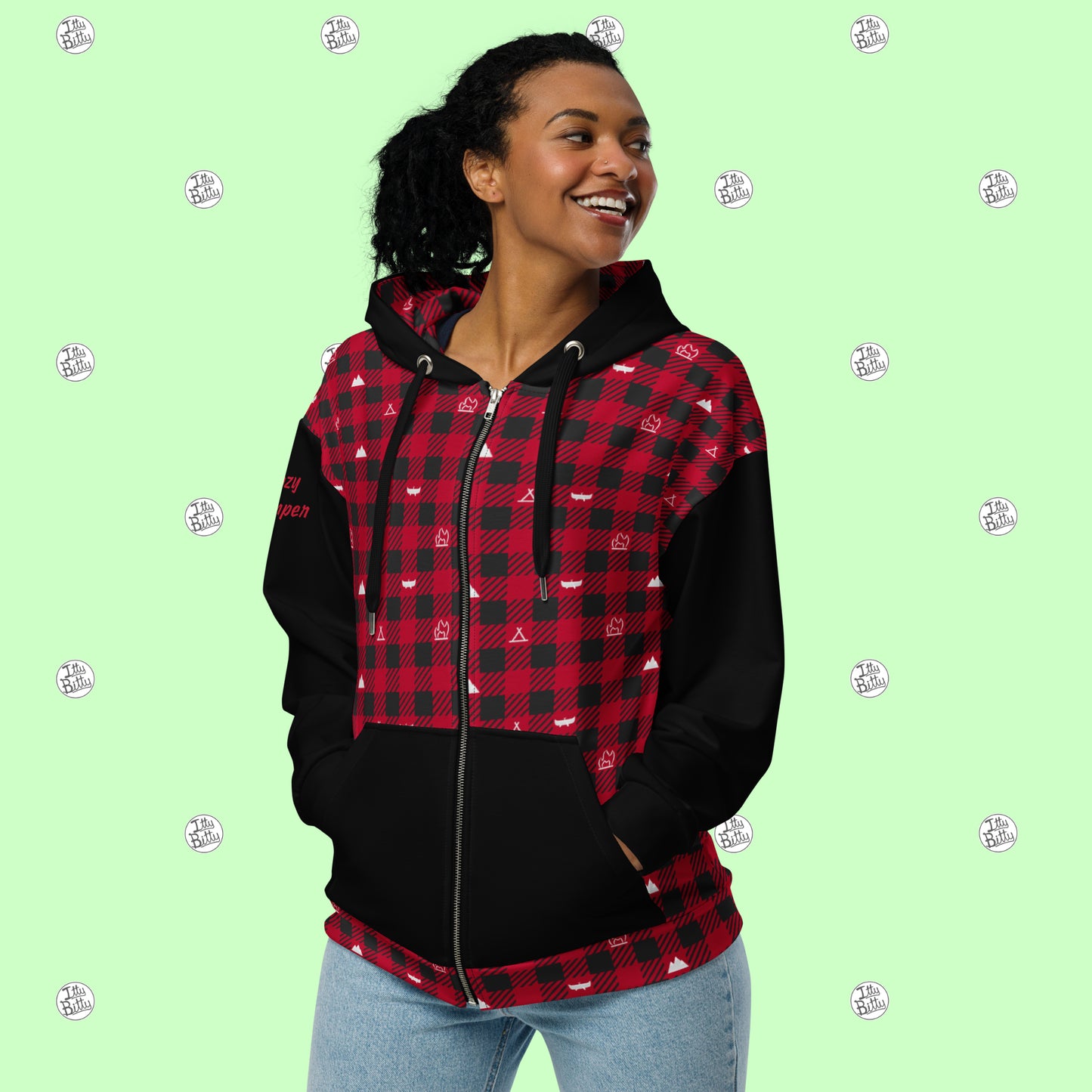 Cozy Camper - Zipper Hoodie - Unisex