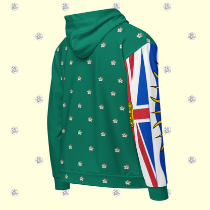 British Columbia Pacific Dag Wood - Zippered Hoodie