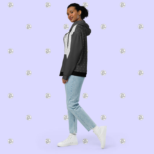 Fancy Bird - Zipper Hoodie - Unisex