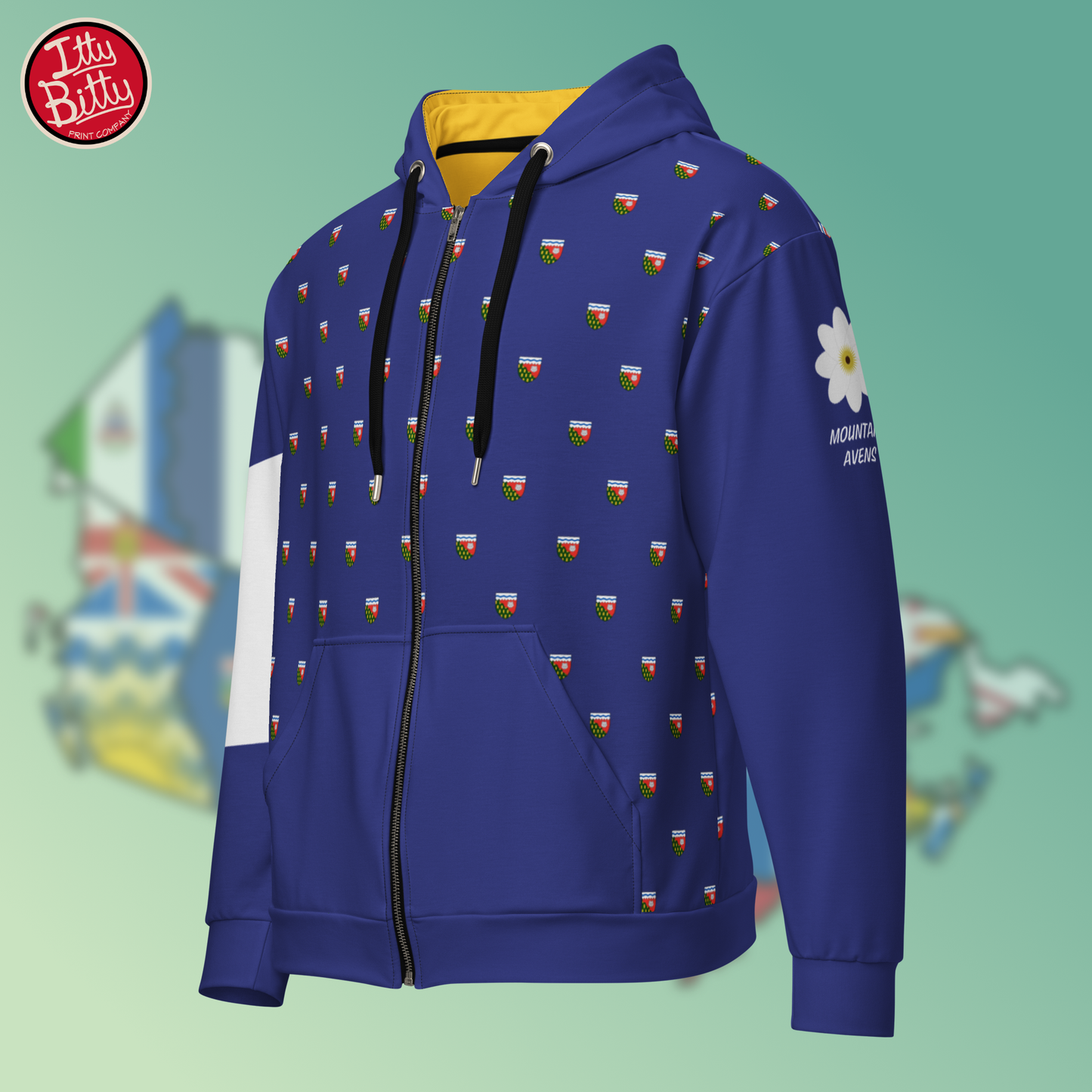 Northwest Territories - Zipper Hoodie - Unisex