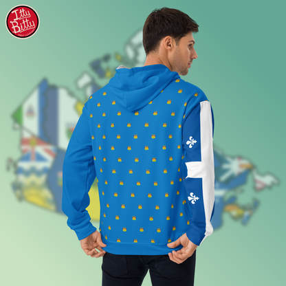 Quebec Blue Flag Iris - Hoodie