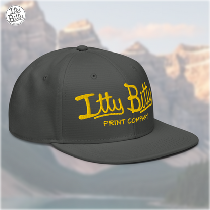 Flat Brim Snap Grey Yellow