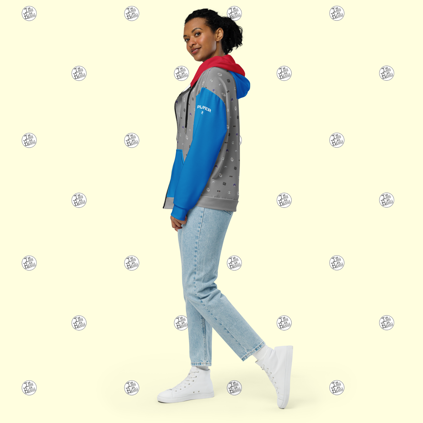 Player 1 & 2 - Zipper Hoodie - Unisex