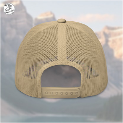 Trucker Hat Tan Black