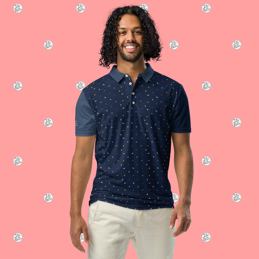 Our Solar System - Slim Polo - Mens