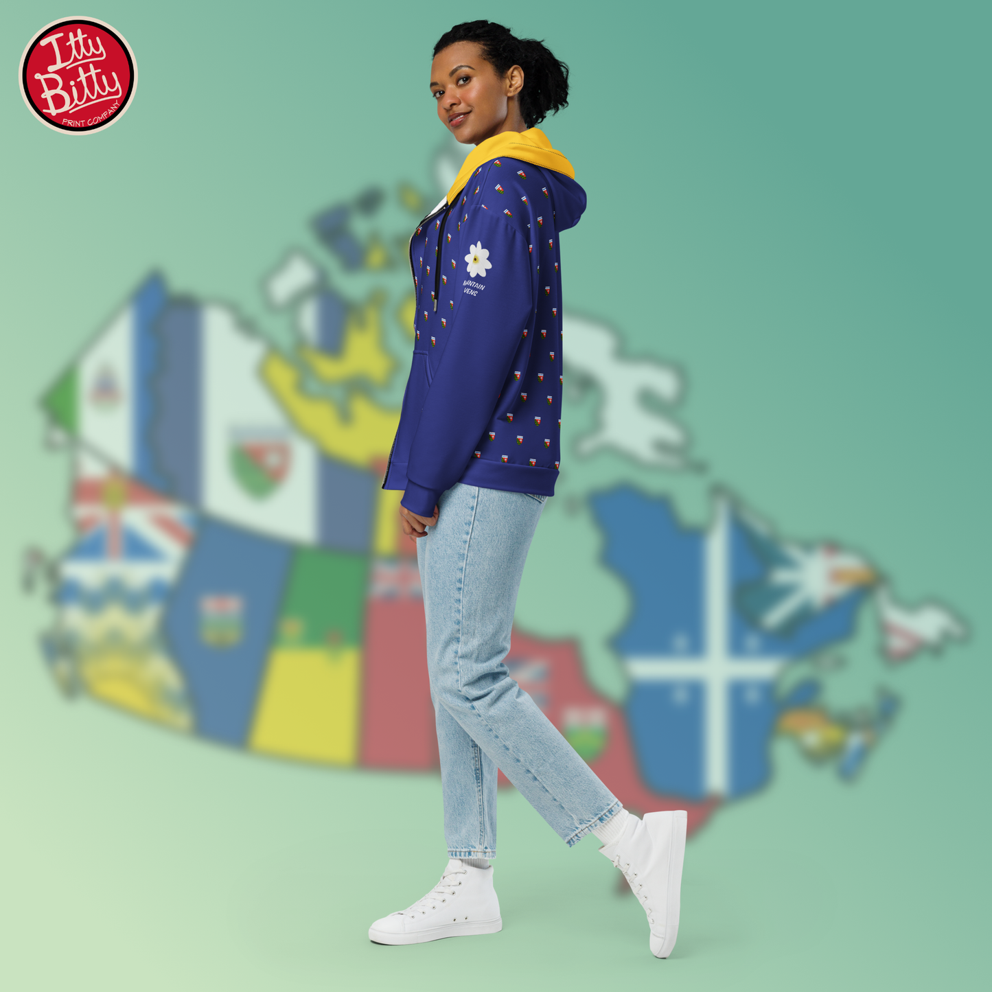 Northwest Territories - Zipper Hoodie - Unisex