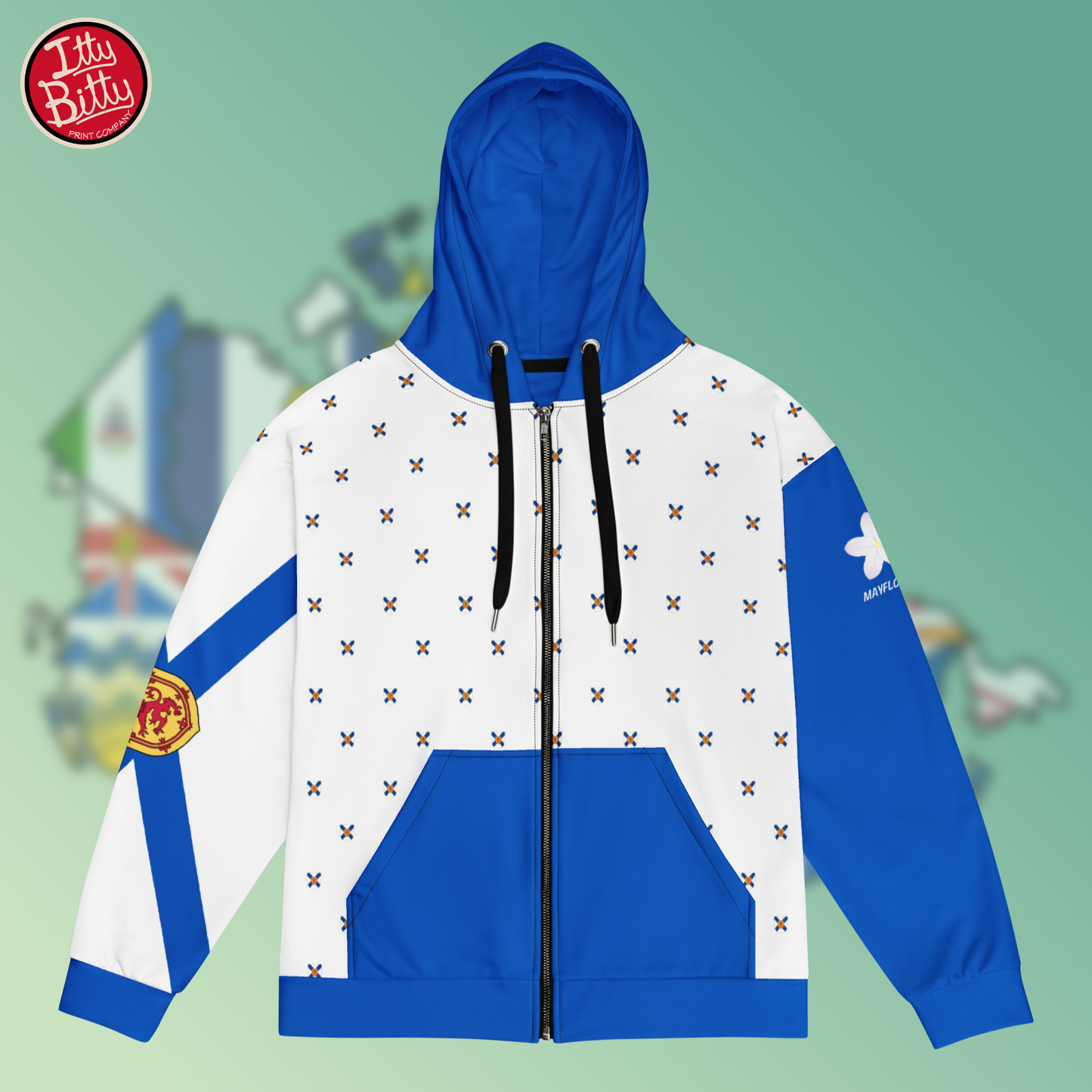Nova Scotia - Zipper Hoodie - Unisex