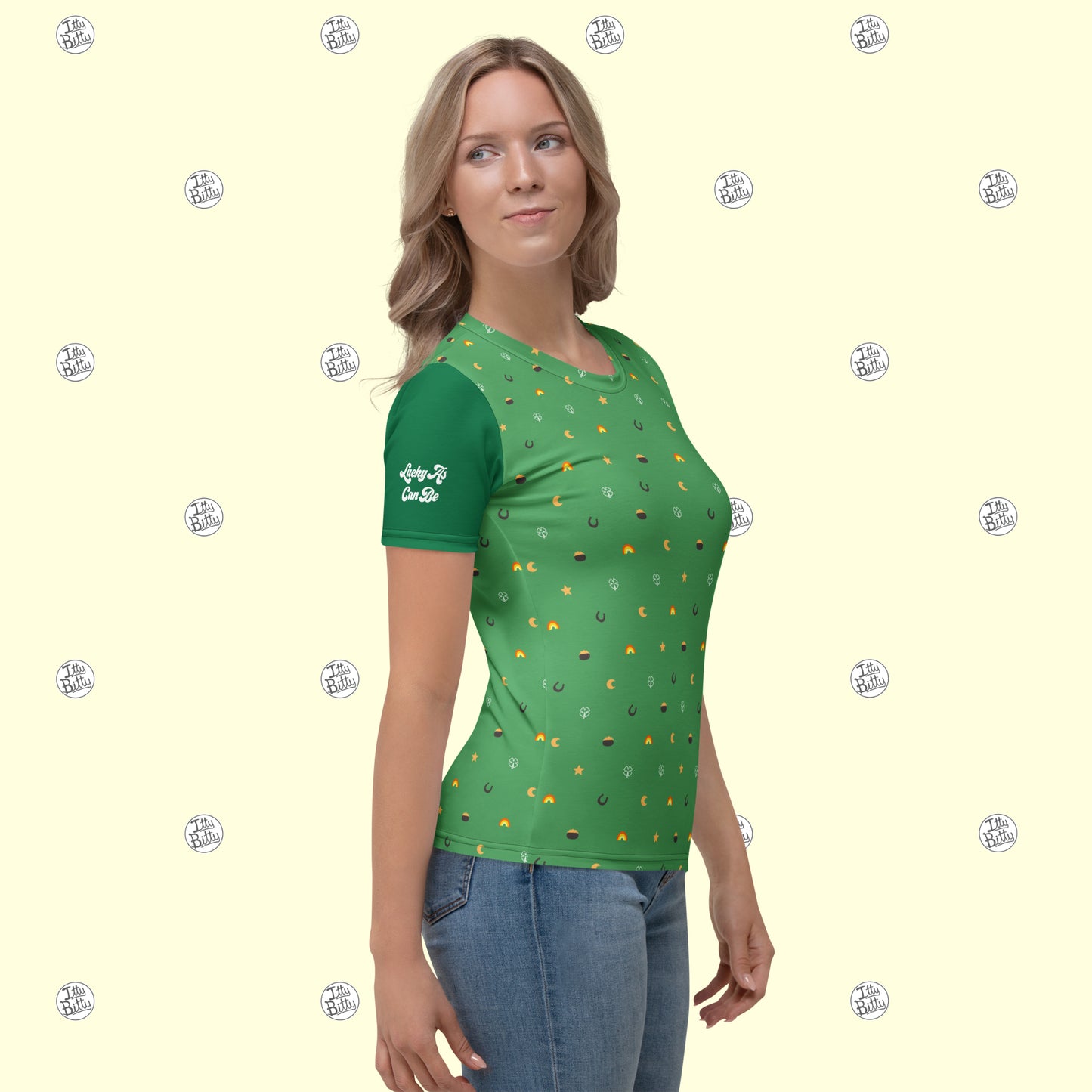 Lucky As Can Be - Tshirt - Womens