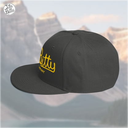 Flat Brim Snap Grey Yellow