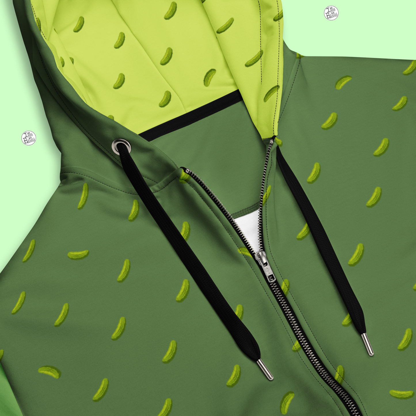 Dill With It - Zipper Hoodie - Unisex