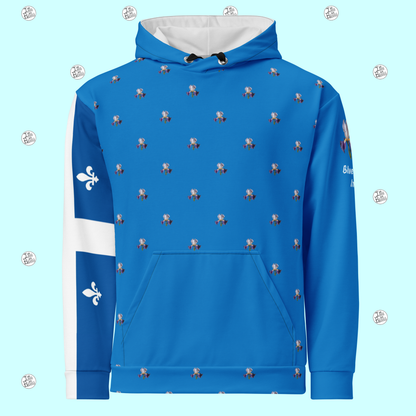 Quebec Blue Flag Iris - Hoodie