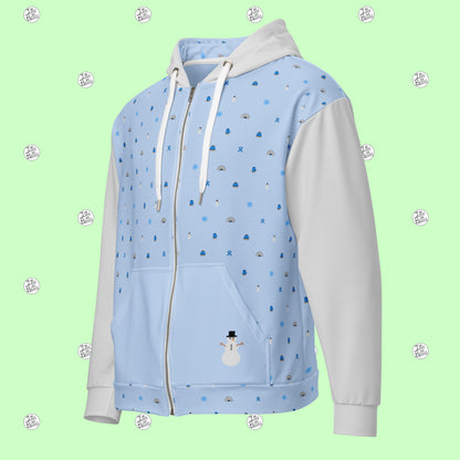 Winter Wonderland - Zipper Hoodie - Unisex