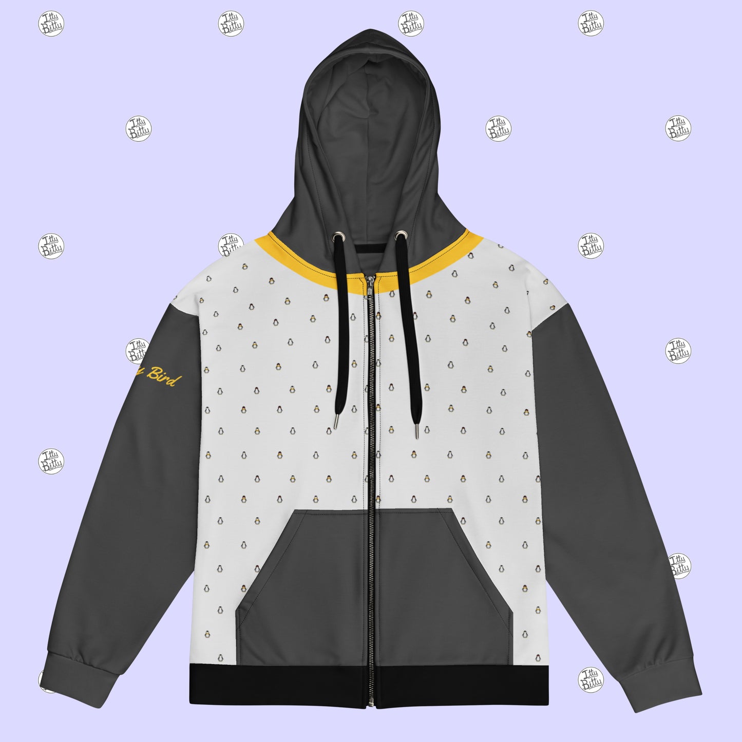 Fancy Bird - Zipper Hoodie - Unisex