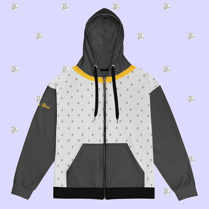 Fancy Bird - Zipper Hoodie - Unisex