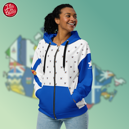 Nova Scotia - Zipper Hoodie - Unisex