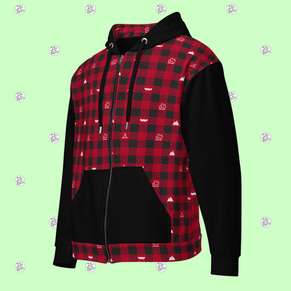 Cozy Camper - Zipper Hoodie - Unisex