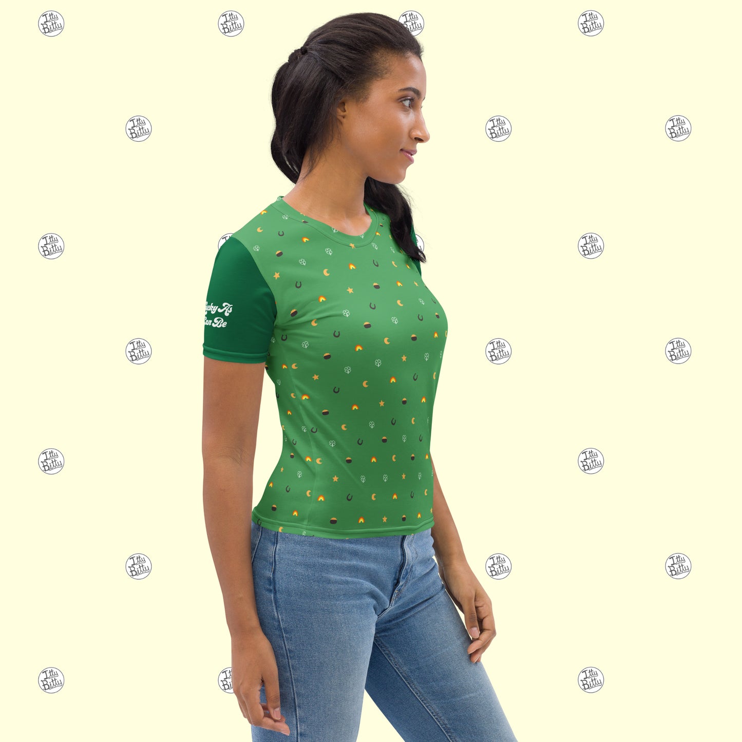 Lucky As Can Be - Tshirt - Womens