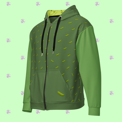 Dill With It - Zipper Hoodie - Unisex