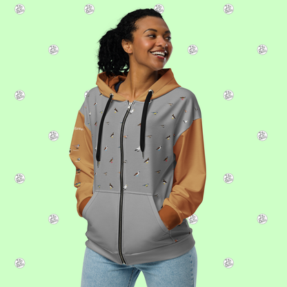 Tits & Boobies - Zip Hoodie - Unisex