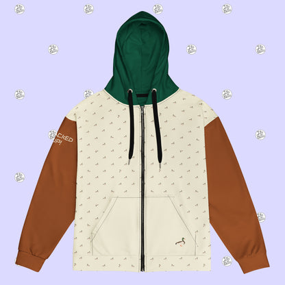 Quacked UP! - Zipper Hoodie - Unisex