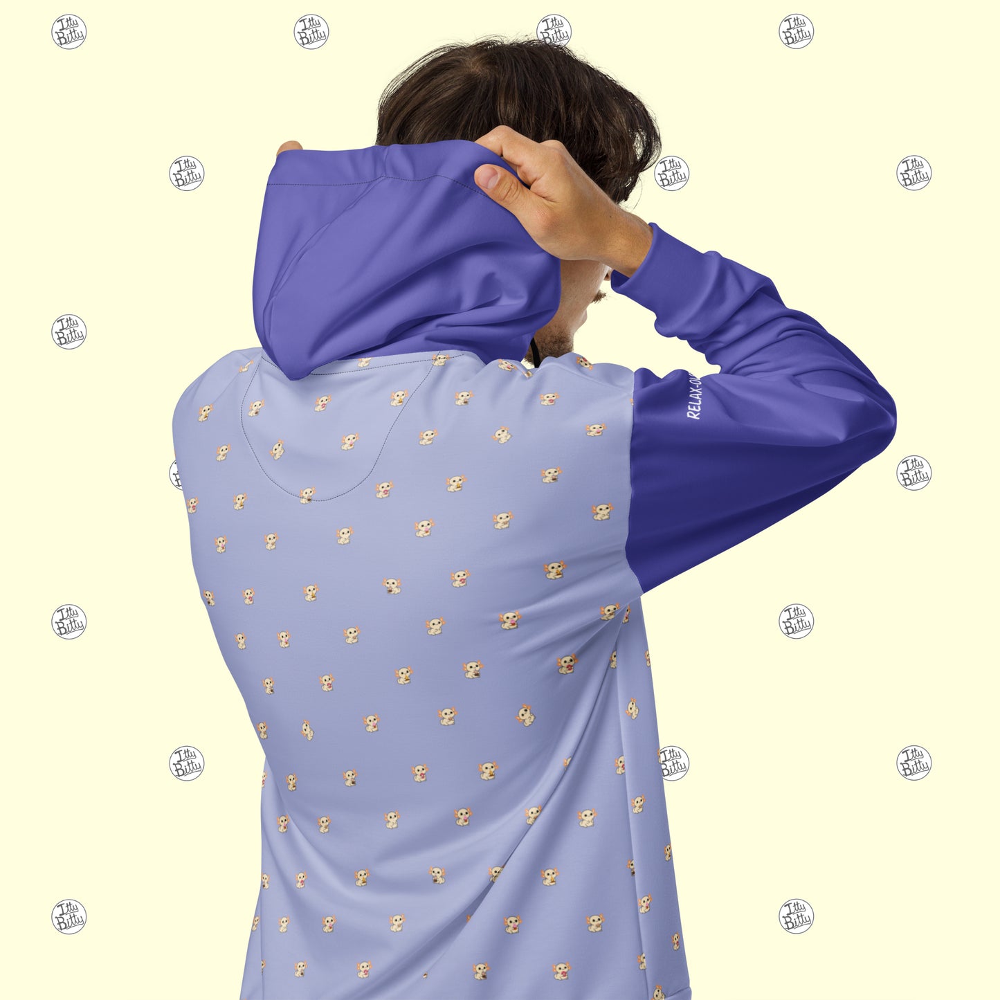 RELAX-olotl - Zipper Hoodie - Unisex