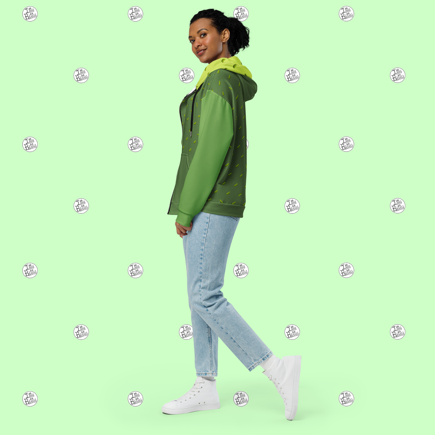 Dill With It - Zipper Hoodie - Unisex