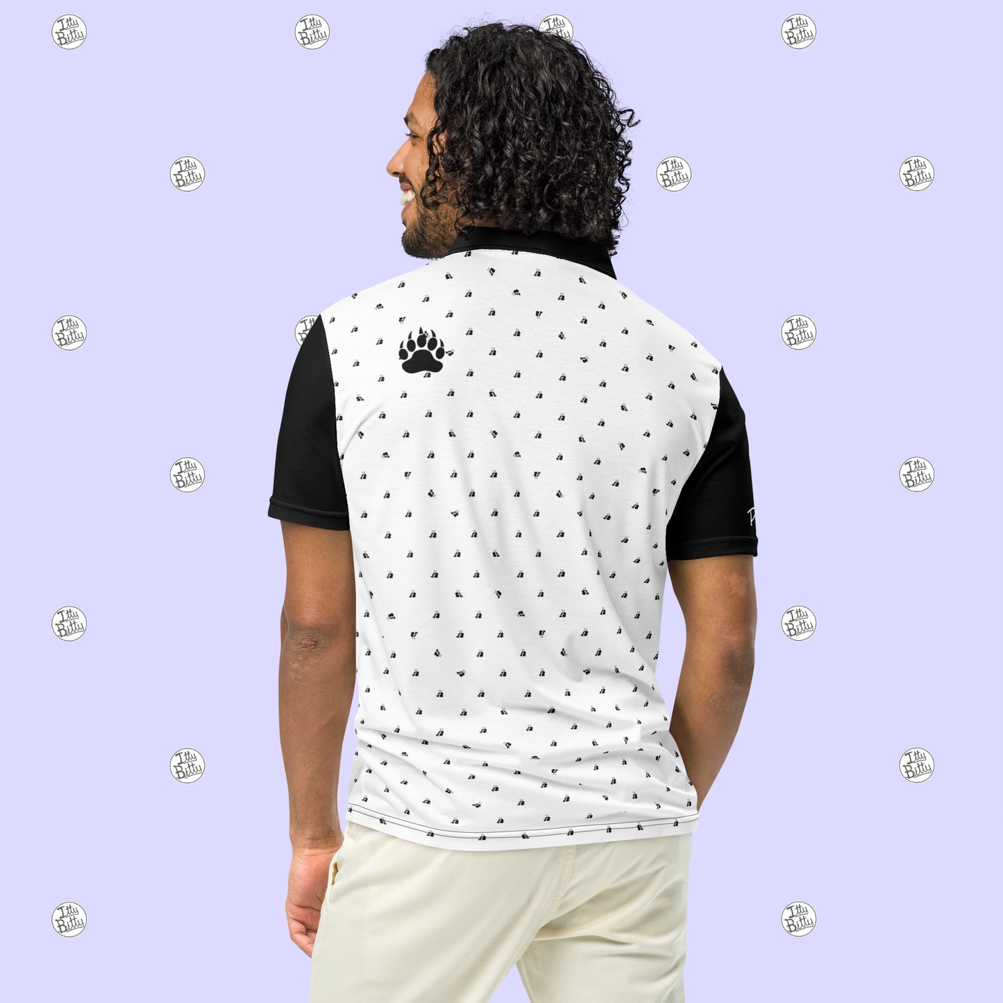 OMG PANDAS! - Slim Polo - Mens