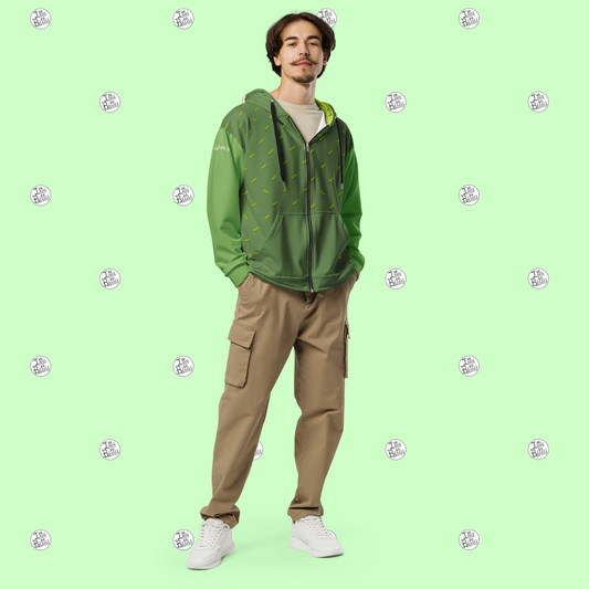 Dill With It - Zipper Hoodie - Unisex