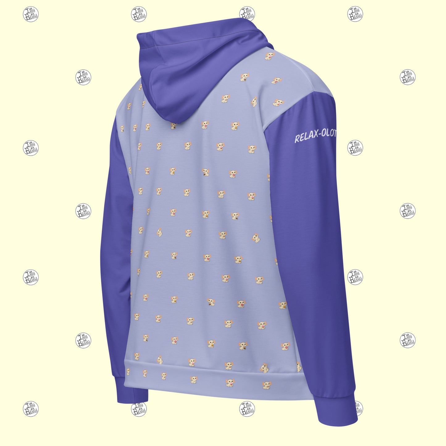 RELAX-olotl - Zipper Hoodie - Unisex