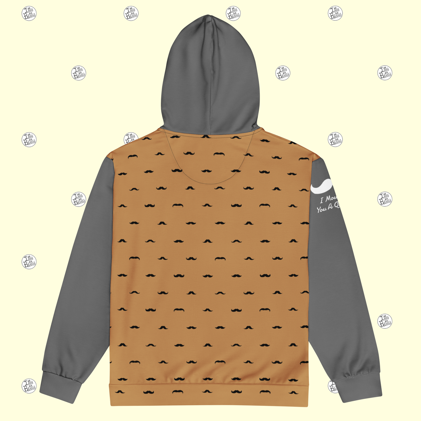 I Moustache You A Question - Zip Hoodie - Unisex