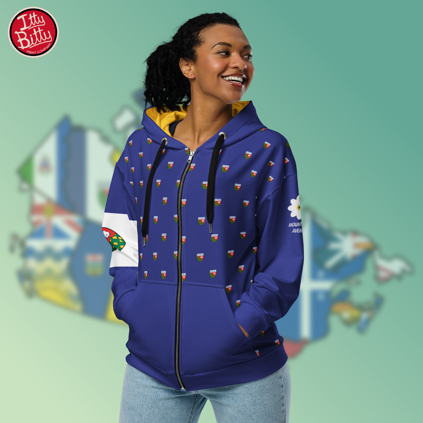 Northwest Territories - Zipper Hoodie - Unisex