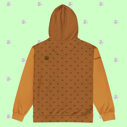 Golden Bear - Zipper Hoodie - Unisex