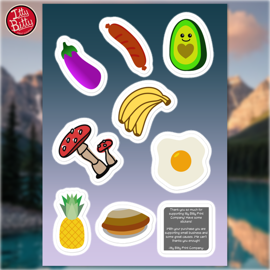 FOOD - STICKER PACK