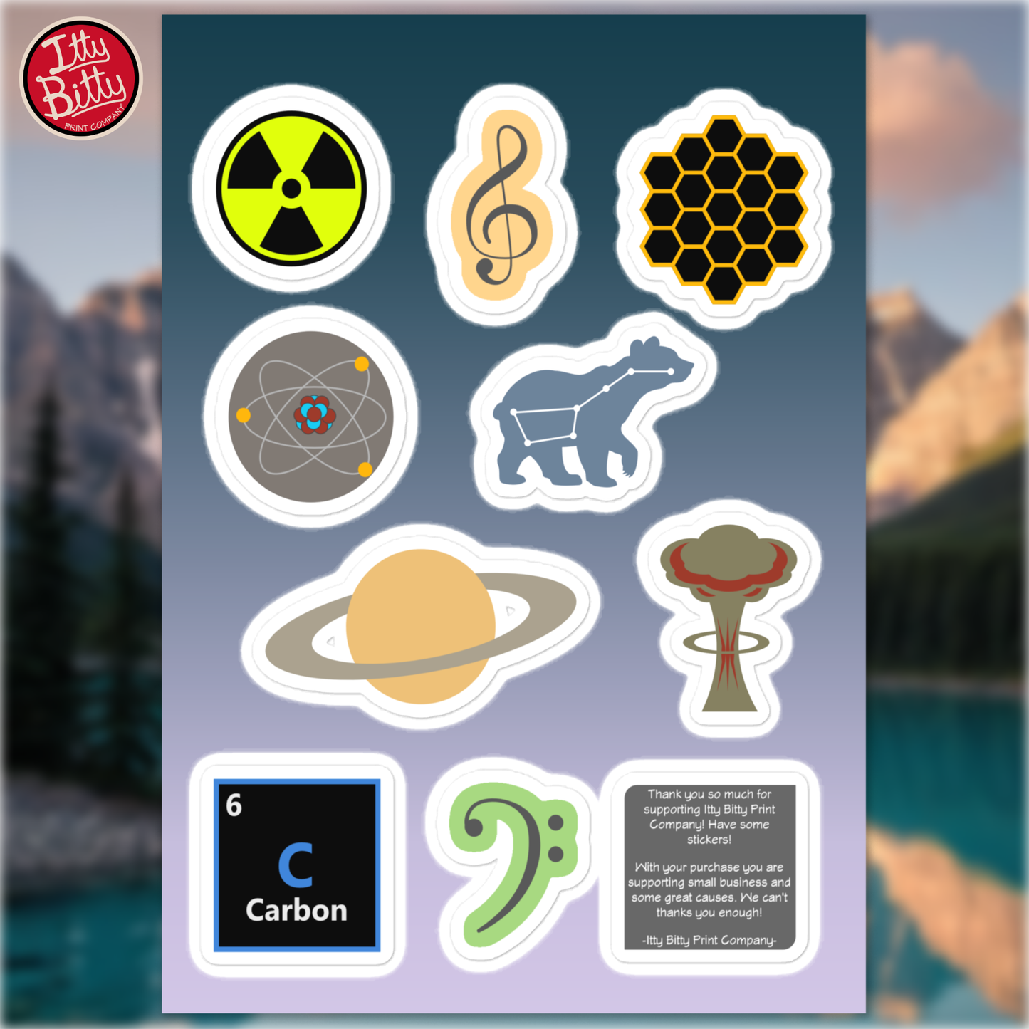 SCIENCE - STICKER PACK