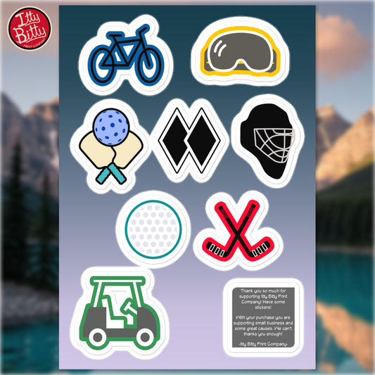 SPORTS - STICKER PACK